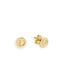 Ohrstecker Gold Mädchen Jungen Babyfüsse Little Bijou